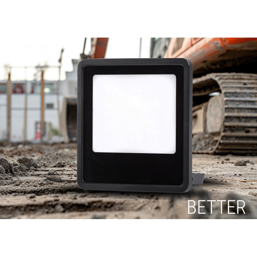 Вуличний світлодіодний прожектор LED/30W/230V 4000K IP65 чорний