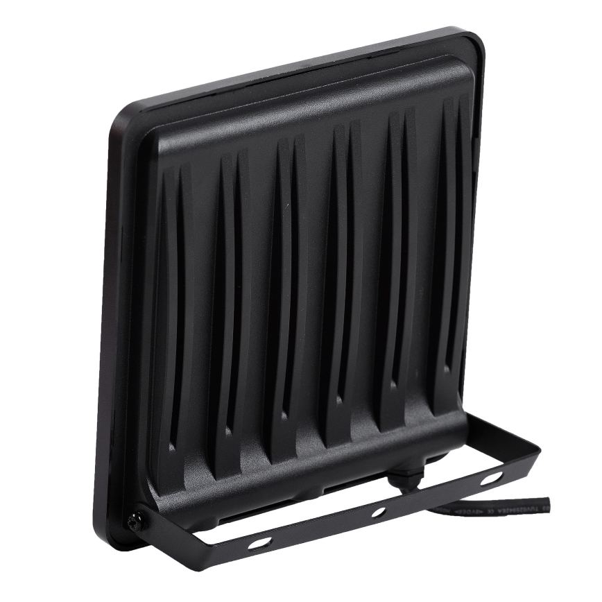 Вуличний світлодіодний прожектор LED/50W/230V 4000K IP65 чорний