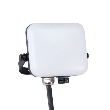 Вуличний світлодіодний прожектор MILKY LED/10W/230V 4000K IP65 чорний