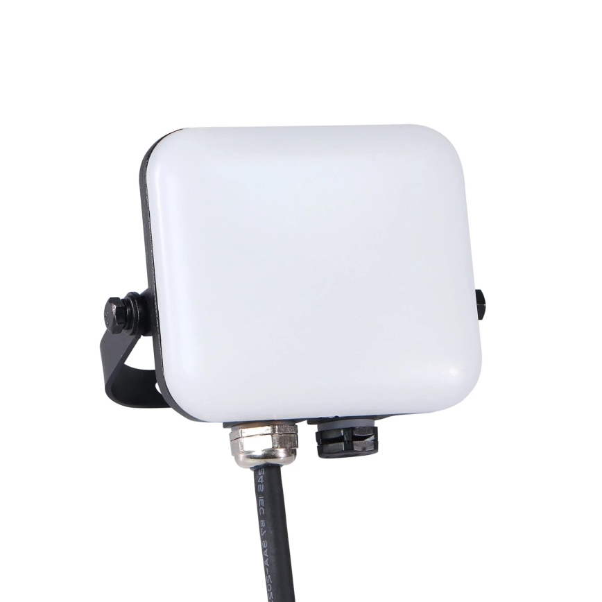Вуличний світлодіодний прожектор MILKY LED/10W/230V 4000K IP65 чорний