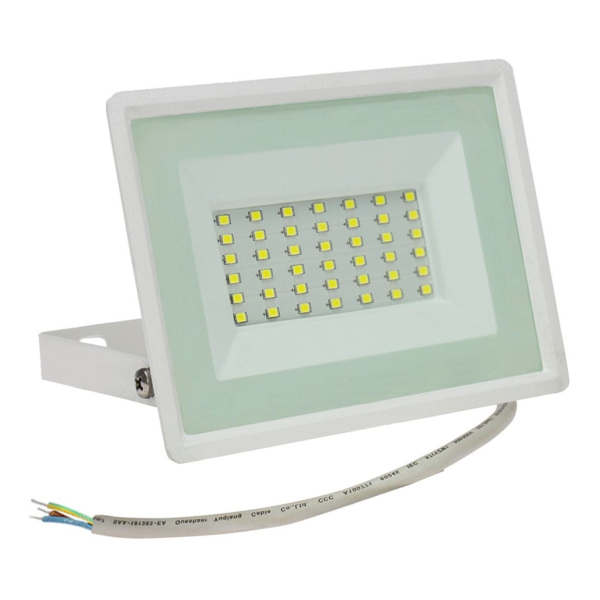 Вуличний світлодіодний прожектор NOCTIS LUX 3 LED/30W/230V 4000K IP65 білий