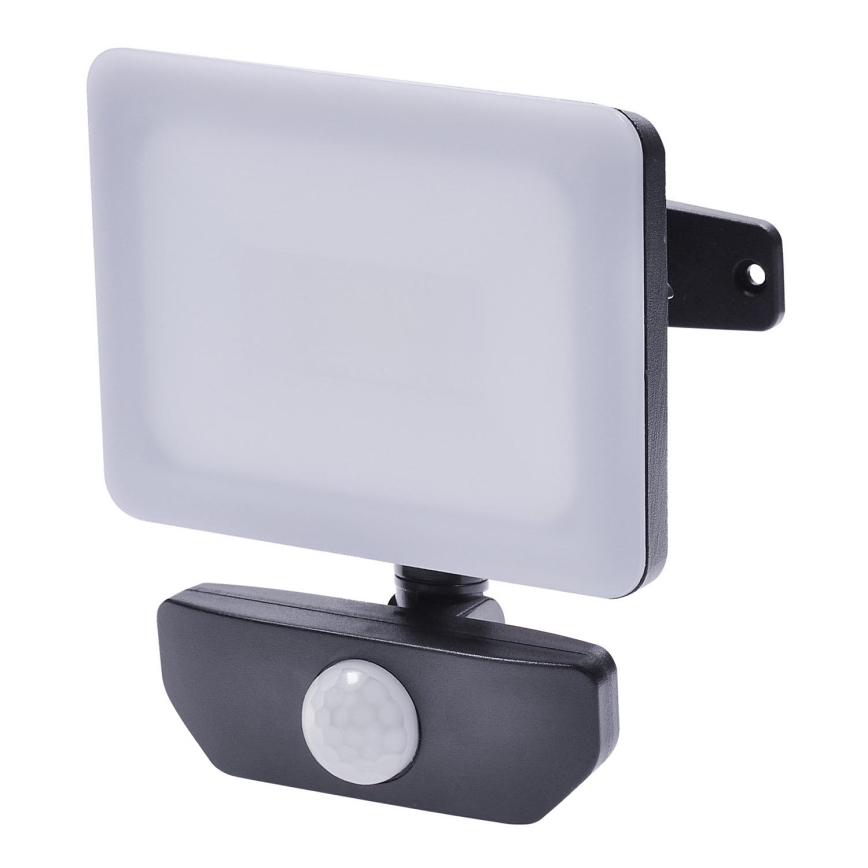 Вуличний світлодіодний прожектор з датчиком LED/10W/230V 4000K IP44