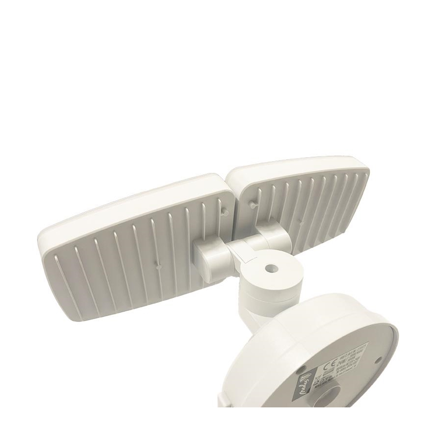 Вуличний світлодіодний прожектор з датчиком LED/24W/230V 3000/4000/6000K IP54 білий