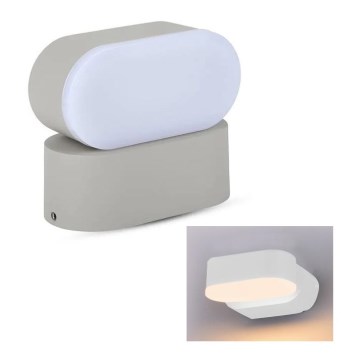 Вуличний світлодіодний регульований настінний світильник LED/5W/230V IP65