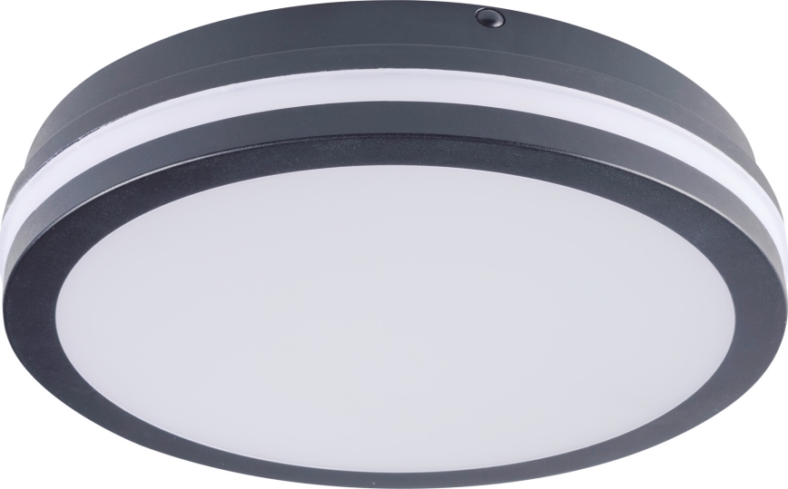 Вуличний світлодіодний стельовий світильник BENO LED/24/30W/230V 3000/3500/4000K IP65 антрацит круглий