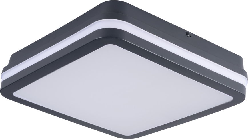 Вуличний світлодіодний стельовий світильник BENO LED/24/30W/230V 3000/3500/4000K IP65 антрацит квадратний