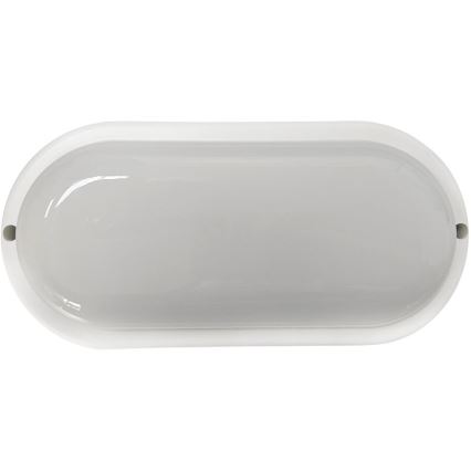 Вуличний світлодіодний стельовий світильник LED/15W/230V 4200K 20x9,8 см IP64 білий