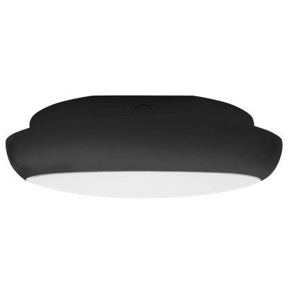 LED Вуличний стельовий світильник з регулюванням яскравості STROPY LED/12/15/18/22W/230V 3000/4000/6000K IP65 чорний