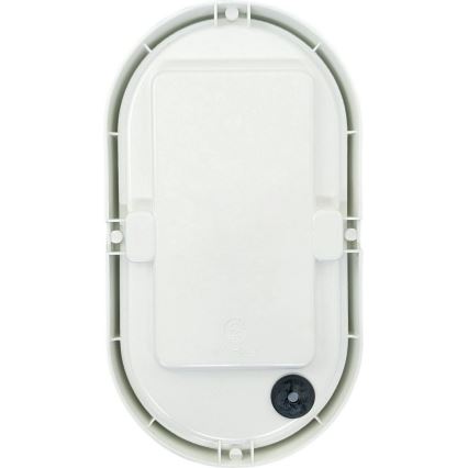 Вуличний світлодіодний стельовий світильник з датчиком LED/14W/230V IP54 білий