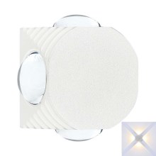 Вуличний світлодіодний настінний світильник LED/4W/230V 3000K IP54 білий