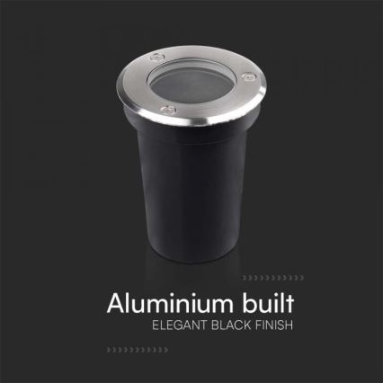Вуличний ґрунтовий світильник 1xGU10/35W/230V IP67