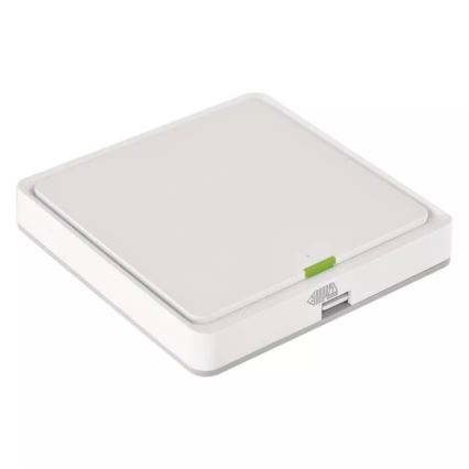 Выключатель 1-кнопочный GoSmart 1xCR2430 Tuya белый