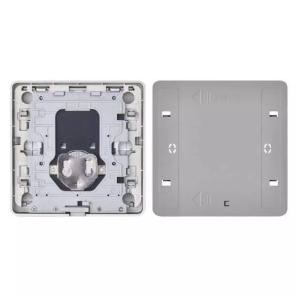 Выключатель 2-кнопочный GoSmart 1xCR2430 Tuya черный