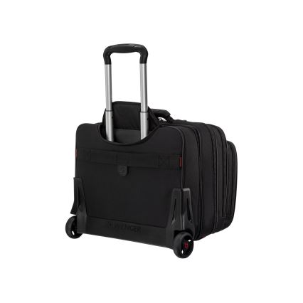 Wenger - Дорожня валіза на коліщатках 25 l 17" + сумка для ноутбука 15,6" Patriot чорний