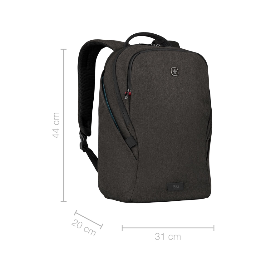Wenger - Laptop backpack 21 l 16" с карманом для планшета 10" MX Светильник черная