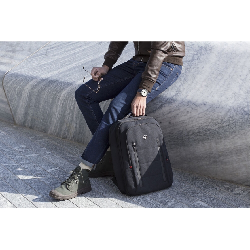 Wenger - Рюкзак для ноутбука 16 л 16" с карманом для планшета 12" City Traveler черный