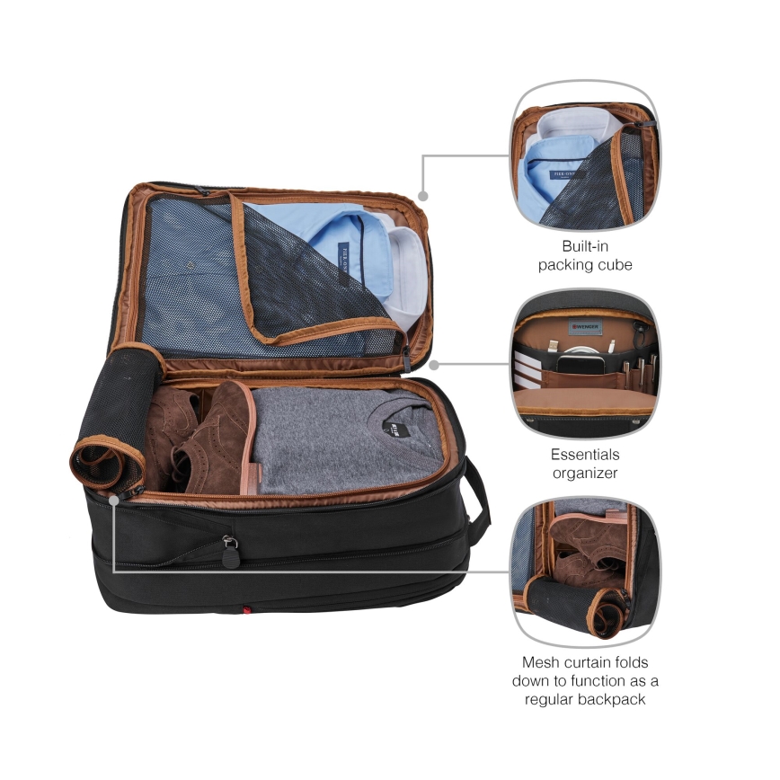 Wenger - Рюкзак для ноутбука 16 л 16" с карманом для планшета 12" City Traveler черный
