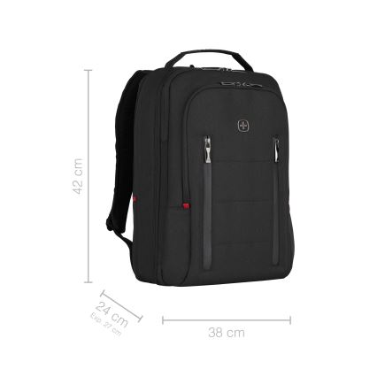Wenger - Рюкзак для ноутбука 16 л 16" с карманом для планшета 12" City Traveler черный