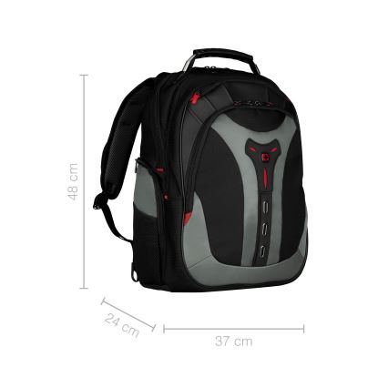 Wenger - Рюкзак для ноутбука 25 л 17" с карманом для планшета 12" Pegasus черный/серый