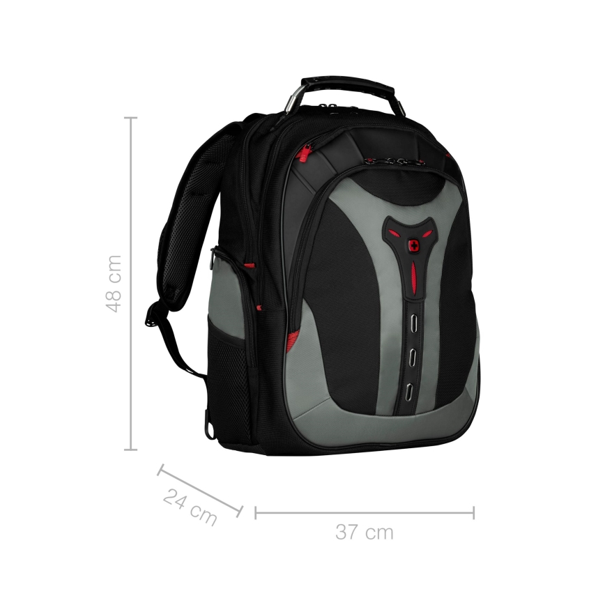 Wenger - Рюкзак для ноутбука 25 л 17" с карманом для планшета 12" Pegasus черный/серый