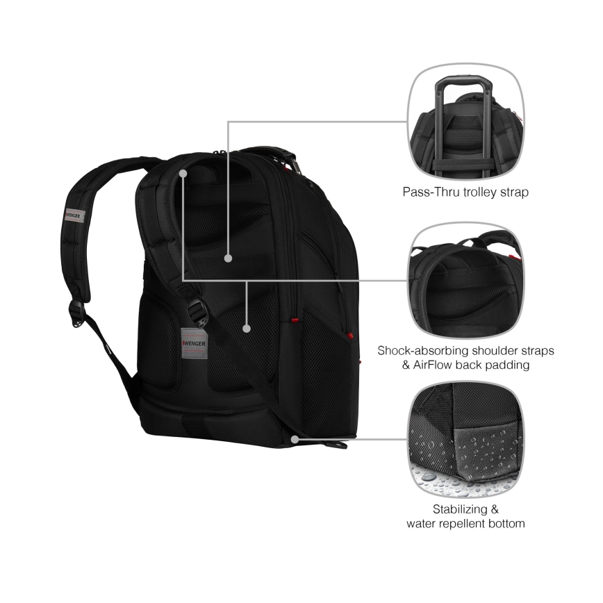 Wenger - Рюкзак для ноутбука 26 l 17 з кишенею для планшета 10 Ibex Ballistic Deluxe