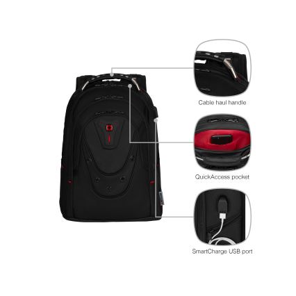 Wenger - Рюкзак для ноутбука 26 l 17 з кишенею для планшета 10 Ibex Ballistic Deluxe