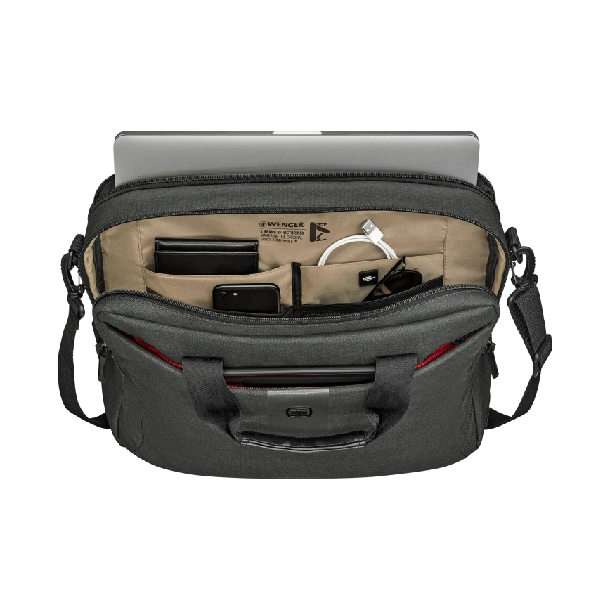 Wenger - Сумка для ноутбука 15 л 16" с карманом для планшета 10" MX ECO Brief серый