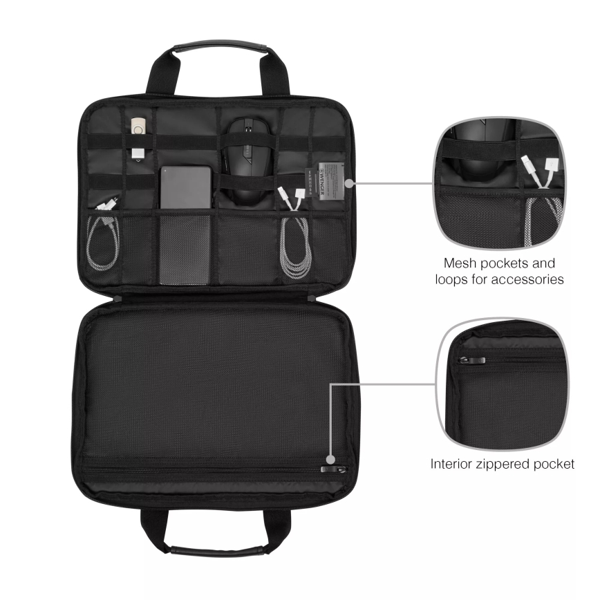 Wenger - Сумка для ноутбука 6 л 14 Guyde черный