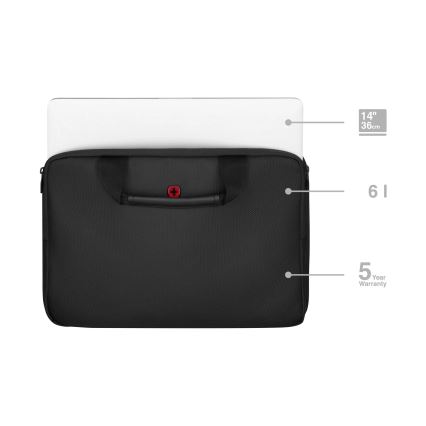 Wenger - Сумка для ноутбука 6 l 14 Guyde чорний