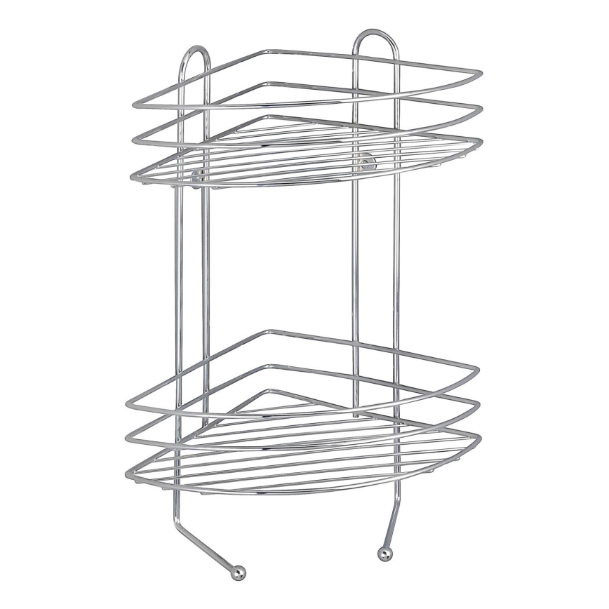 WENKO 15498100 - Угловая полка EXCLUSIVE 23x30,5 см полированный хром