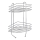 WENKO 15498100 - Угловая полка EXCLUSIVE 23x30,5 см полированный хром