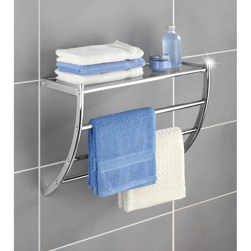 WENKO 15578100 - стійка для рушників PESCARA 56x46 см полірований хром