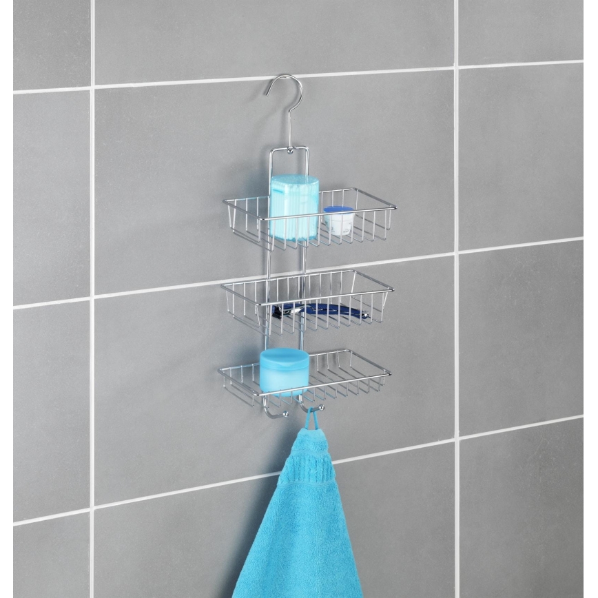 WENKO 15888100 - Полка NIVALA 22x50 cm глянцевый хром