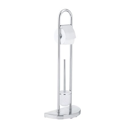 WENKO 16608100 - WC-щётка COSENZA 33x84 см глянцевый хром/сатин