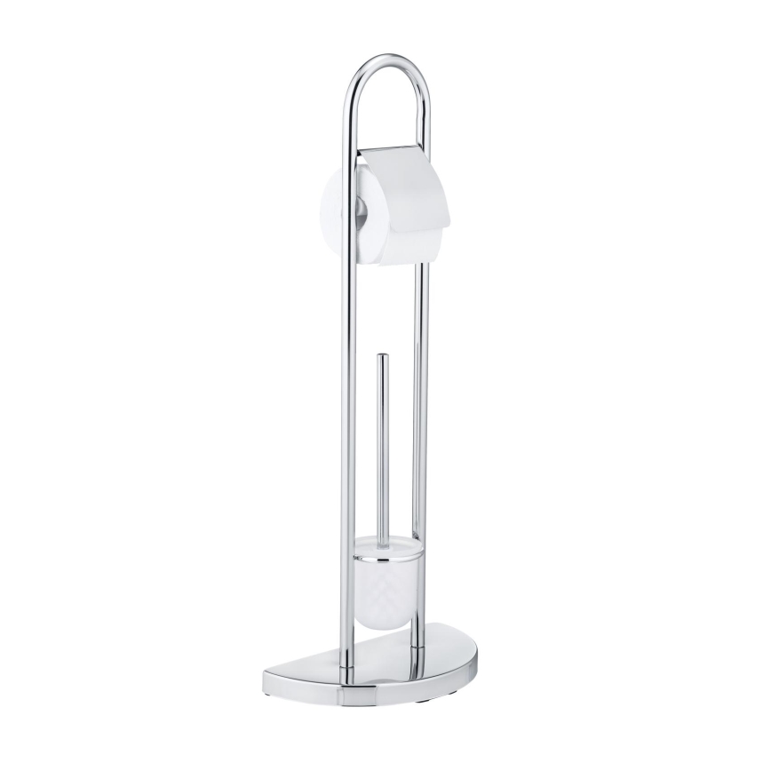 WENKO 16608100 - WC-щётка COSENZA 33x84 см глянцевый хром/сатин