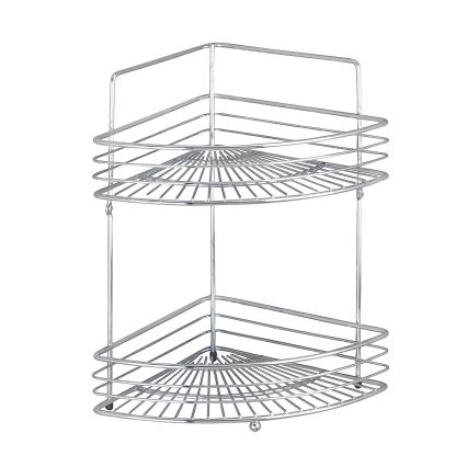 WENKO 16821100 - Угловая полка MILANO 31,5x37 см полированный хром
