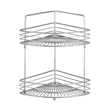 WENKO 16821100 - Угловая полка MILANO 31,5x37 см полированный хром