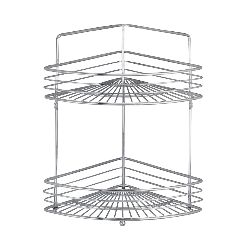 WENKO 16821100 - Кутова полиця MILANO 31,5x37 см полірований хром