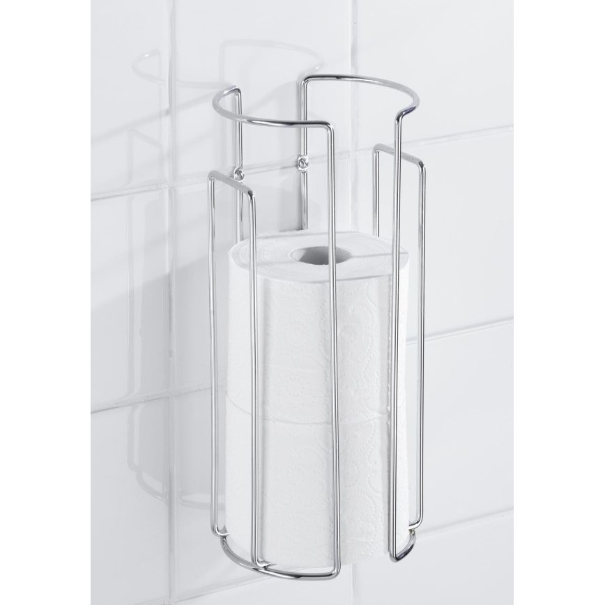 WENKO 16825100 - Тримач для туалетного паперу MILANO 13,5x32 cm блискучий хром
