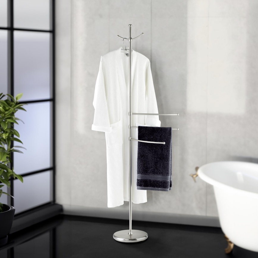 WENKO 16827100 - Стійка ADIAMO 28x170 cm срібляста