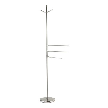 WENKO 16827100 - Стойка ADIAMO 28x170 см, серебристая
