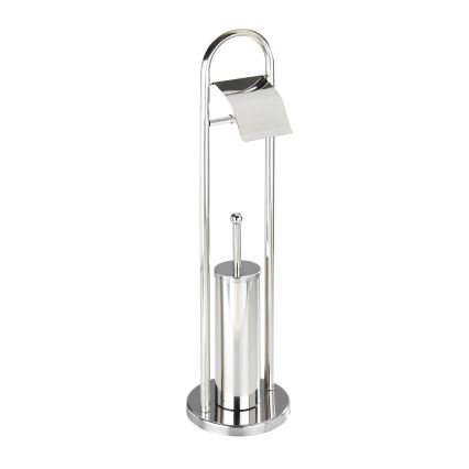 WENKO 16993100 - набор для унитаза VASTO 22x81 cm нержавеющая сталь/серебристый