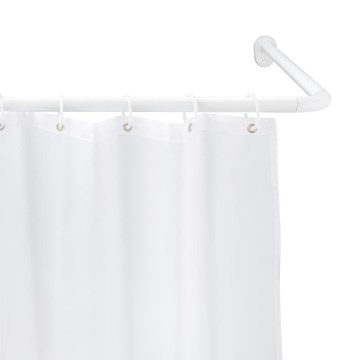 WENKO 19216100 - Держатель штанги UNIVERSAL 2,5 x 2,5 см, белый