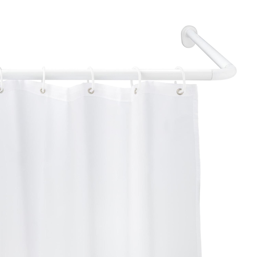 WENKO 19216100 - Держатель штанги UNIVERSAL 2,5 x 2,5 см, белый
