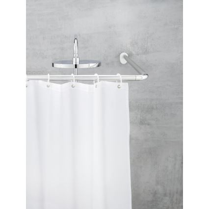 WENKO 19218100 - Штанга UNIVERSAL 2,5x2,5 cm хром/белый