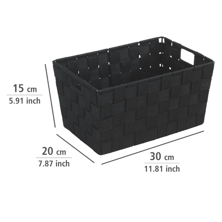 WENKO 19878100 - Кошик ADRIA 30x20 см, чорний