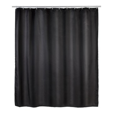 WENKO 20043100 - Шторка для душу 180x200 см чорна