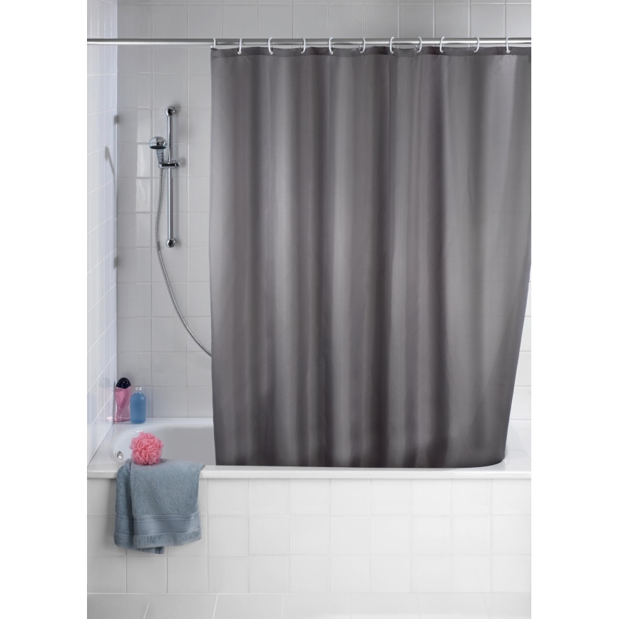 WENKO 20044100 - Штора для душа 180x200 cm серая