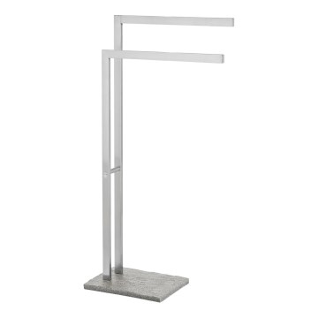WENKO 20603100 - Підставка для рушників GRANIT 43,5x86,5 cm нержавіюча сталь/сатин/сірий