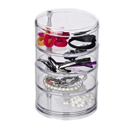 WENKO 20990100 - Органайзер TOWER 11,5 x 17,5 см, прозрачный